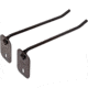 Hornady Square-Lok 6 in. Single Peg Hook, Black, 95797
