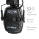 Howard Leight Impact Sport Bolt Electronic Earmuff, Black,One size fits most, R-02525