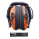 Howard Leight Impact Sport Bolt Electronic Earmuff, Orange, One size fits most, R-02231