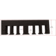 Hyskore Double Stack Pistol Magazine Rack And Organizer, Black, 30316