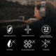ISOtunes Sport DEFY Slim Passive Earmuffs, Black, Small/Large, IT-78