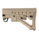 JE Machine Tech Featureless CA Compliant Skeleton A-Frame Mil-Spec Pinned Buttstock, Black, PS-ST4T-CA