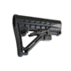 JE Machine Tech Featureless CA Compliant Skeleton A-Frame Mil-Spec Pinned Buttstock, Black PS-ST4B-CA