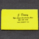 J. Dewey GC-1 12" x 16" Silicone Wiping Cloth, Yellow, n/a GC-1