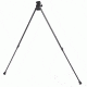 Versa-Pod Model 54 20-31in Extended Sitting Bipod w/ Rubber Feet And Universal Adaptor, Black, 150-054