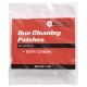 KleenBore Cotton Cleaning Patches, 75PK, 1 3/4in, .28-.35 Caliber, 1010005