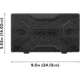 Krome Modern Sporting Rifle Cleaning Kit, .22/ .223/.30/.308 Caliber, 17-Pieces, Black, 5.5 in x 9.5 in, 70605