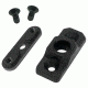 Lancer Quick Detach Sling Mount For Accessory Slot Round Handguard With Backing Hardware Black