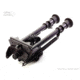 LaRue Tactical Harris LM-S 9-13in Bipod and LT130 QD Mount, Black, 680-002-130-k