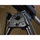LaRue Tactical Harris LM-S 9-13in Bipod and LT130 QD Mount, Black, 680-002-130-k
