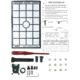 LaserLyte Laser Bore Sight Deluxe Kit, .22 Caliber, .50 Caliber, Red, MBS-DLUX