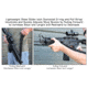 Leapers UTG BOLLA 2 to 1 Point QD Conversion Sling, 42-58in, Black, PVC-GB508B