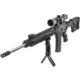 Leapers UTG D Grip with Ambidextrous Quick Release Deployable Bipod, Black, MNT-DG02Q