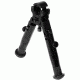 Leapers UTG Dragon's Claw Bipod w/ SWAT Combat Profile Fixed Height Clamp-on TL-BP18XS 