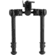 Leapers UTG Goliath Bipod, 8in - 12in, Picatinny, Black, TL-BPFS02Q