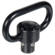 Leapers UTG Heavy Duty Push Button QD Sling Swivel, 1.38in Loop, Black, TL-QDSW18