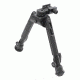 Leapers UTG Heavy Duty Recon 360 Bipod, Cent Ht 6.69in.-9.12in., Black,TL-BP01, EDEMO7