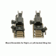 Leapers UTG Low-Pro Picatinny-mount Angled QD Sling Swivel Adaptor, _x000D_ TL-SWPM01