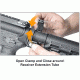 Leapers UTG Model 4/15 Receiver Extension Tube Ambi Sling Adaptor Mount w/ QD Sling Swivel,TL-SWR02