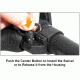 Leapers UTG Model 4/15 Receiver Extension Tube Ambi Sling Adaptor Mount w/ QD Sling Swivel,TL-SWR02