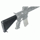 Leapers UTG Model 4 Compact Tactical Fixed Stock Assembly, Black, _x000D_ RB-T469SB