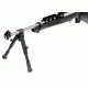 Leapers UTG New Gen Reinforced Clamp-on Bipod, Center Height 6.2-6.7in, _x000D_ TL-BP18S-A