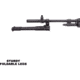 Leapers UTG New Gen Reinforced Clamp-on Bipod, 8.7in-10.2in Center Height, Black, TL-BP08S-A