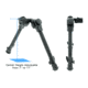 Leapers UTG Over Bore Bipod, 7 in-11in Center Height, Picatinny, Black, TL-BPOB01-A