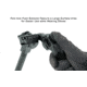Leapers UTG Over Bore Bipod, 7 in-11in Center Height, Picatinny, Black, TL-BPOB01-A