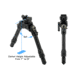 Leapers UTG PRO TBNR Bipod, 7in-9in Center Height, Picatinny, Black, TLUBP02-A