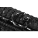 Leapers UTG Push Button QD Sling Swivel, 1.25in C-Shape Loop, Black, TL-QDSW08C