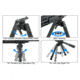 Leapers UTG Recon 360 TL Bipod, 5.5in-7.0in Center Height, M-LOK, Black, TL-BPM02