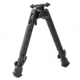 Leapers UTG Recon 360 TL Bipod, 8in-12in Center Height, M-LOK, Black, TL-BPM03-B