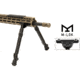 Leapers UTG RECON FLEX M-LOK Bipod, Matte Black, 8.0in-11.8in Center Height, Black, TL-BPDM02