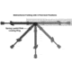 Leapers UTG RECON FLEX M-LOK Bipod, Matte Black, 8.0in-11.8in Center Height, Black, TL-BPDM02