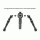 Leapers UTG Recon Flex M-LOK Bipod, Matte Black, Cent. Ht. 5.7-8, Matte Black TL-BPDM01