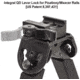 Leapers UTG Rubber Armored Full Metal QD Bipod, 6.0in- 8.5in Center Height, Black, TL-BP20Q-A