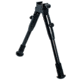 Leapers UTG Shooters Bipod, Rubber Feet, 8.7in-10.6in Center Height, Black, TL-BP69S