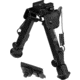 Leapers UTG Super Duty Bipod, Quick Detach, 6.0in- 8.5in Center Height, Black, TL-BP98Q