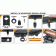 Leapers UTG Super Duty Tactical Op QD Bi-pod TL-BP78Q