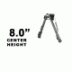USED Leapers UTG Tactical OP Bipod, Quick Detach, 8.0-12.4in Center Height, Black, TL-BP88Q, EDEMO1, Used, Condition Like New, Inspect and Rebox