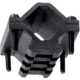Leapers UTG Universal Single-rail Shotgun Barrel Mount, 3 Slots, Black, MNT-BR003XLS