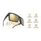 Leupold Refuge Performance Eyewear, Matte Grey Frame, Blue Mirror Lens, Universal, 181279