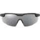 Leupold Sentinel Shooting Glasses, Matte Black Frame, Shadow Gray Flash Lens, 182669