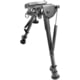 Lion Gears M-Lok Low Profile Carbon Fiber Bipod, Sling Stud/ Picatinny Rail, Height Adjustable 9-13in, Black, SPA-SH09CF