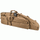 Loaded Gear RX-600  46 in Tactical Dual Rifle Bag, Padded Center Divider, 4 Zippered Pockets, Dark Earth BI12552