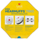 Lucid Audio Kids HearMuffs Trio - Advanced Hearing Protection for Kids with Active Compression and Headphone Sound, 22dB, White, LA-KIDS-AM-WH