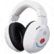 Lucid Audio Kids HearMuffs Trio - Advanced Hearing Protection for Kids with Active Compression and Headphone Sound, 22dB, White, LA-KIDS-AM-WH
