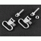 Uncle Mike's Machine screw type - nickel plated