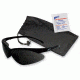 Macks Shooting Glasses, Black Frame, Smoke Lens MK4480